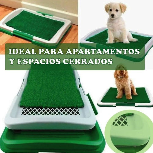 BAÑO ECOLÓGICO Y PORTÁTIL PARA MASCOTAS